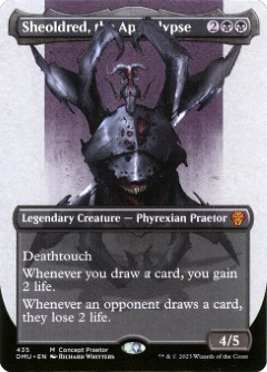 Sheoldred the Apocalypse Dominaria United Concept Praetors Frame